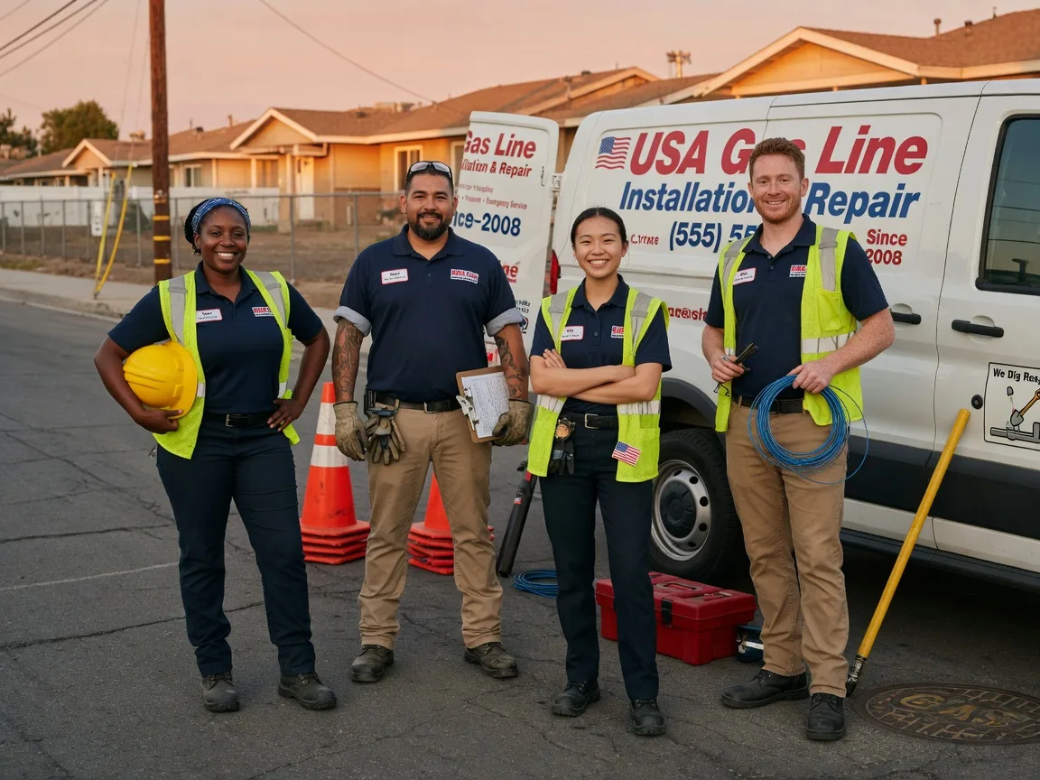 Gas Line Installation company in Baroda, MI